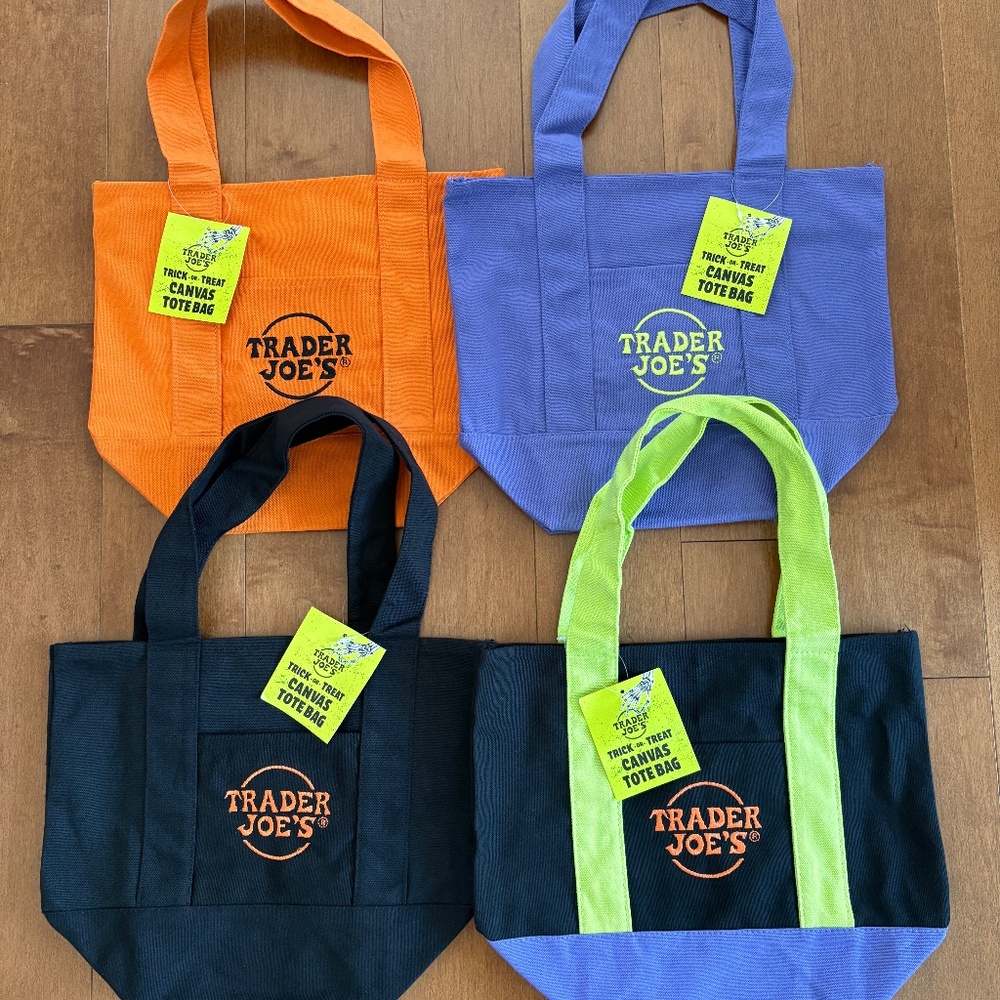 Trader Joe’s Halloween Mini Totes (4 Pack)